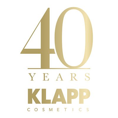 Logo 40 YEARS KLAPP Verlauf